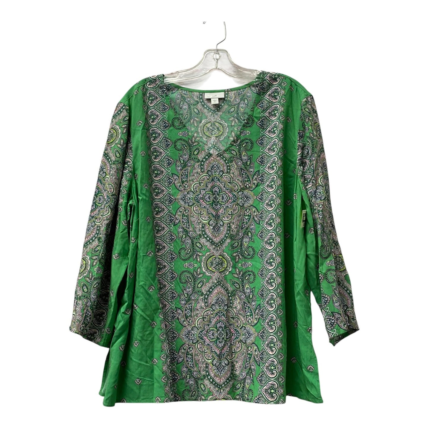 Top Ls By J. Jill In Green, Size:Xl