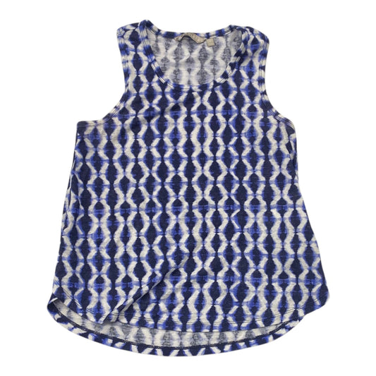 Top Sleeveless By Athleta In Blue & White, Size:S