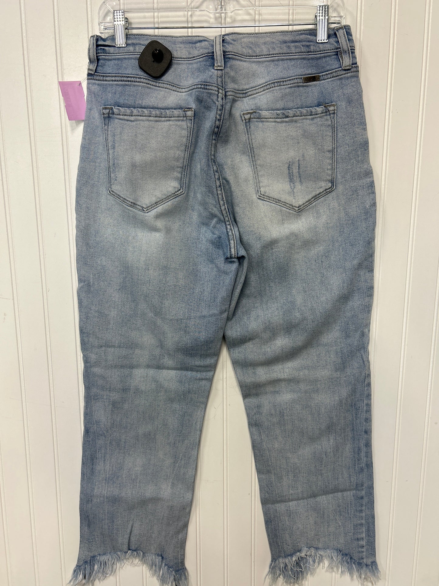 Jeans Boot Cut By Kancan In Blue Denim, Size:6