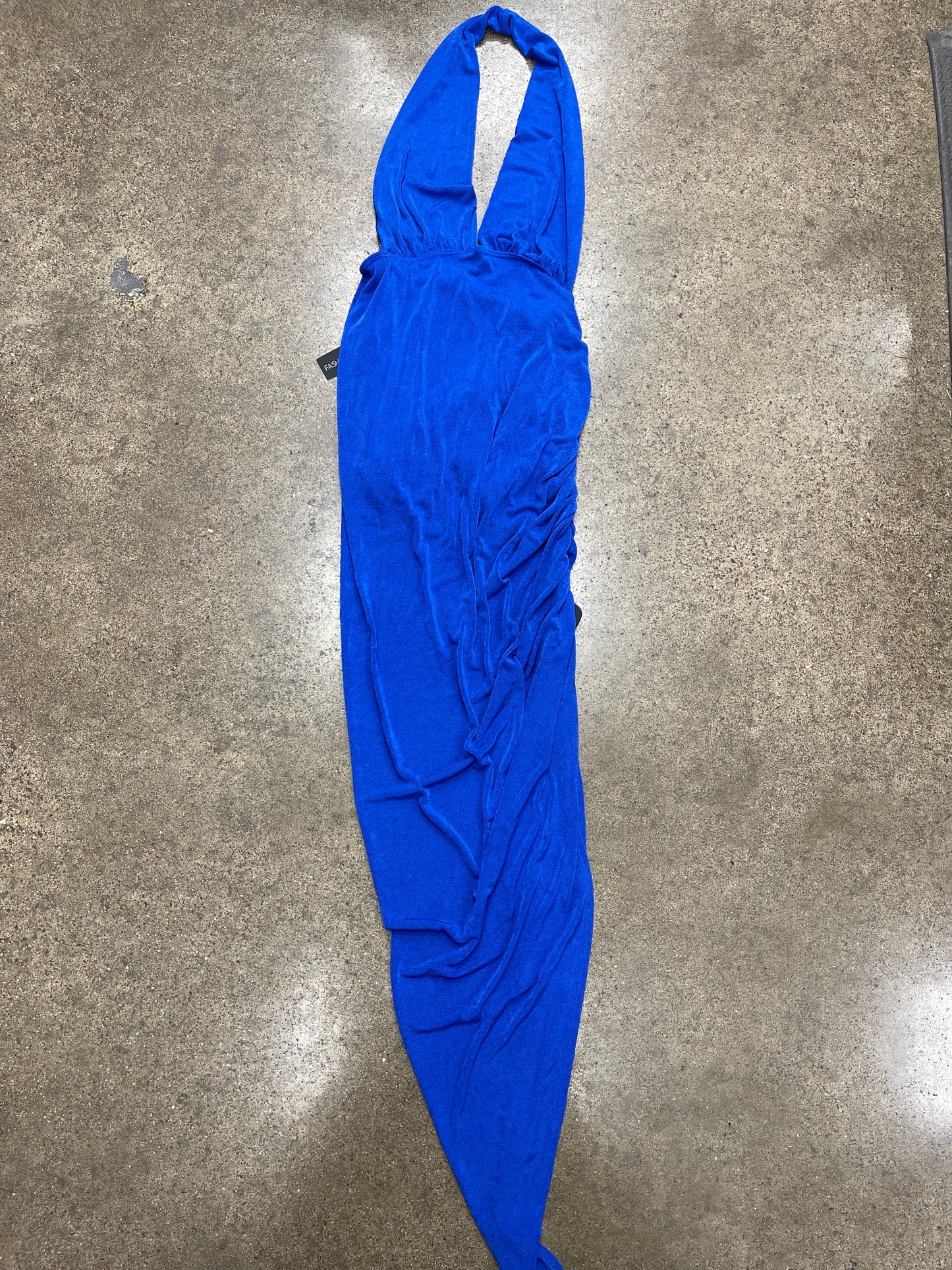 Dress Casual Maxi By Fashion Nova In Blue, Size:S