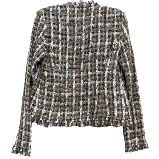 Blazer By Elie Tahari In Plaid Pattern, Size:Xs