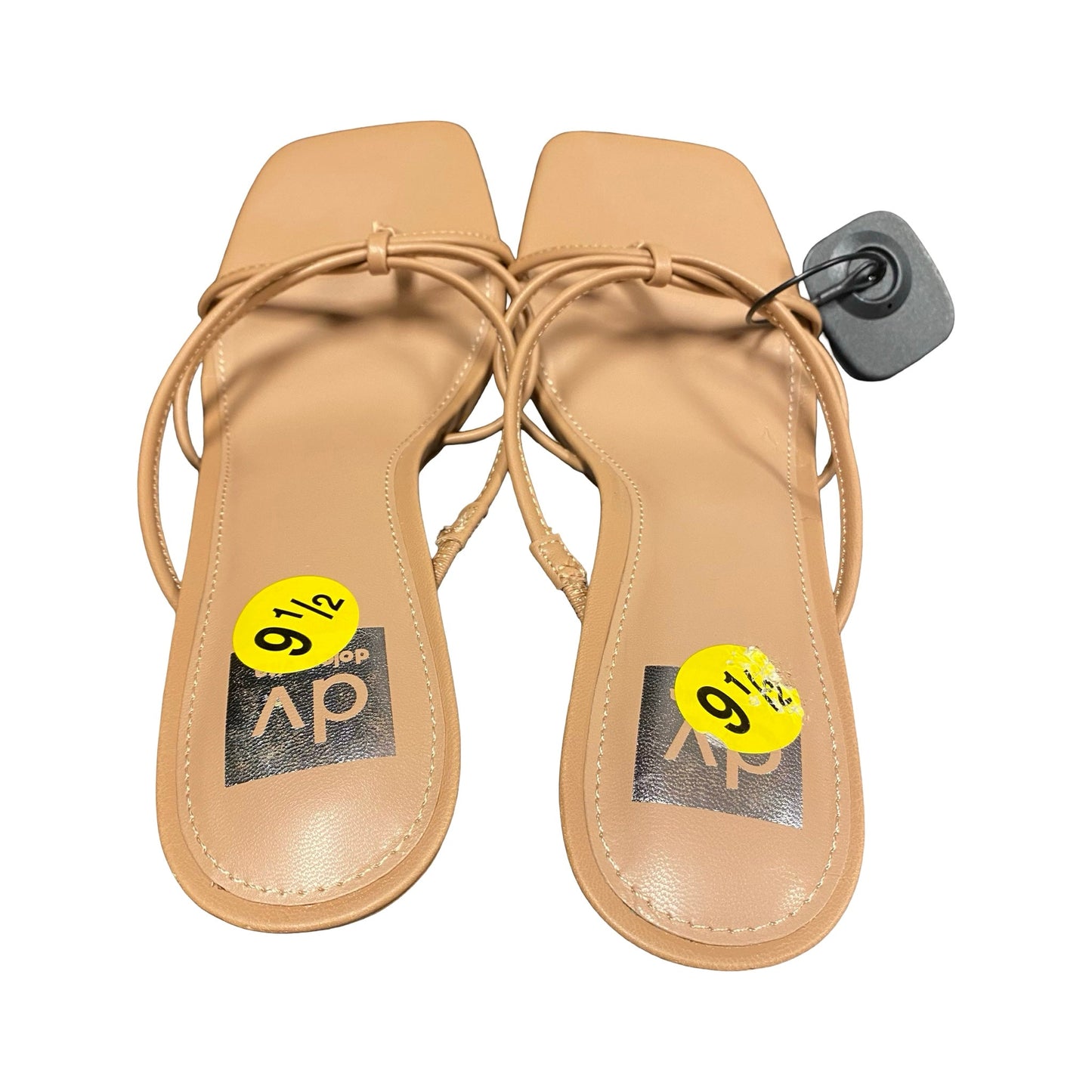 Sandals Heels Kitten By Dolce Vita In Tan, Size:9.5