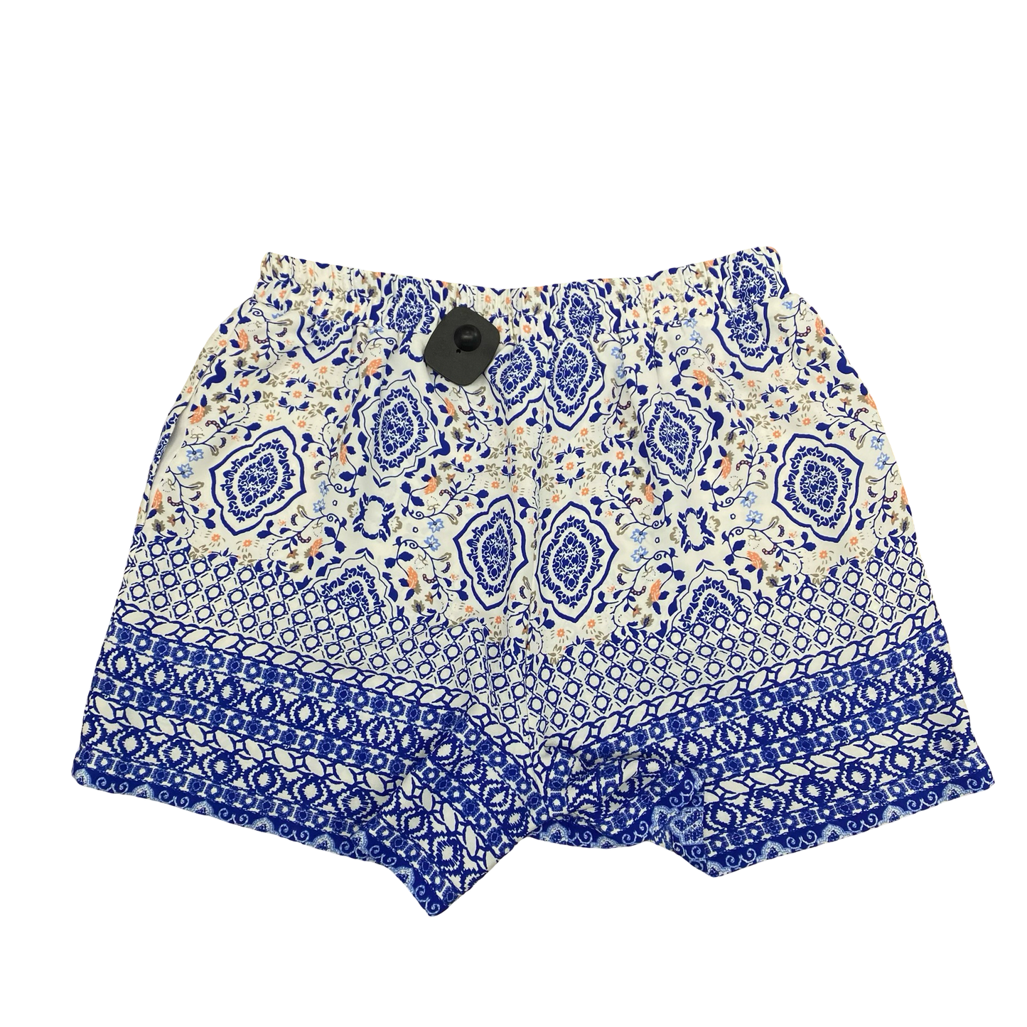 Shorts By Skies Are Blue In Blue & Orange, Size:M