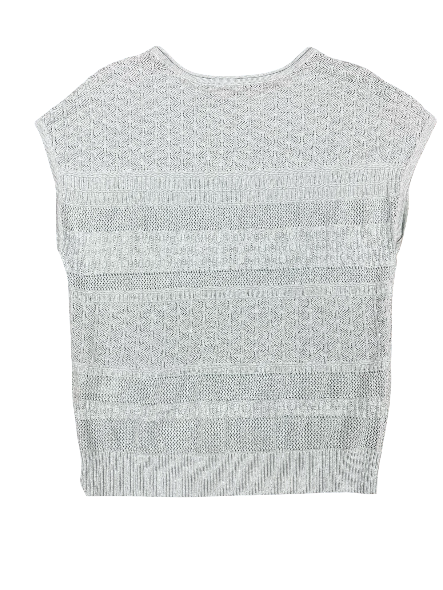 Top Sleeveless By Style And Company In Blue, Size:M