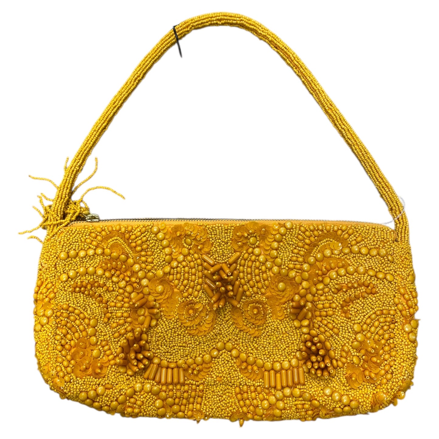 Handbag By Clothes Mentor In Gold, Size:Small