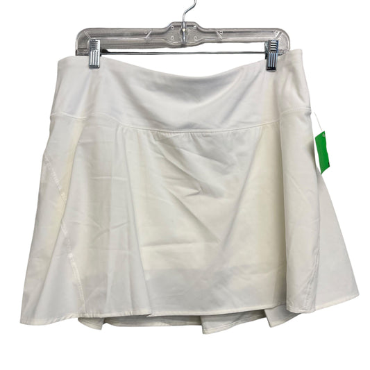 Athletic Skort By Calia In White, Size:Xl