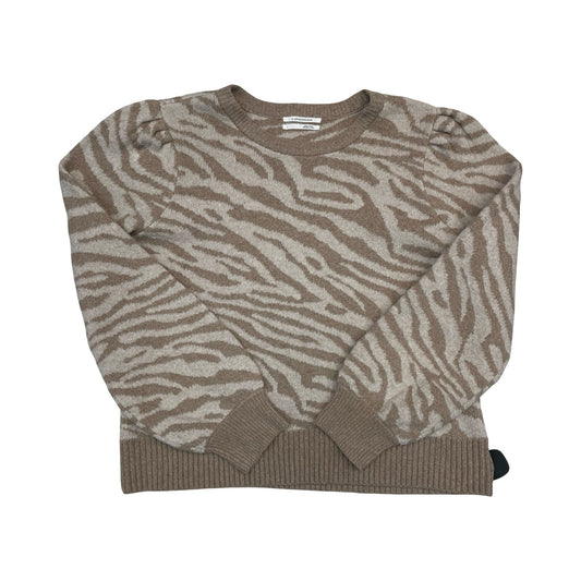 Sweater By Anthropologie In Tan, Size:L