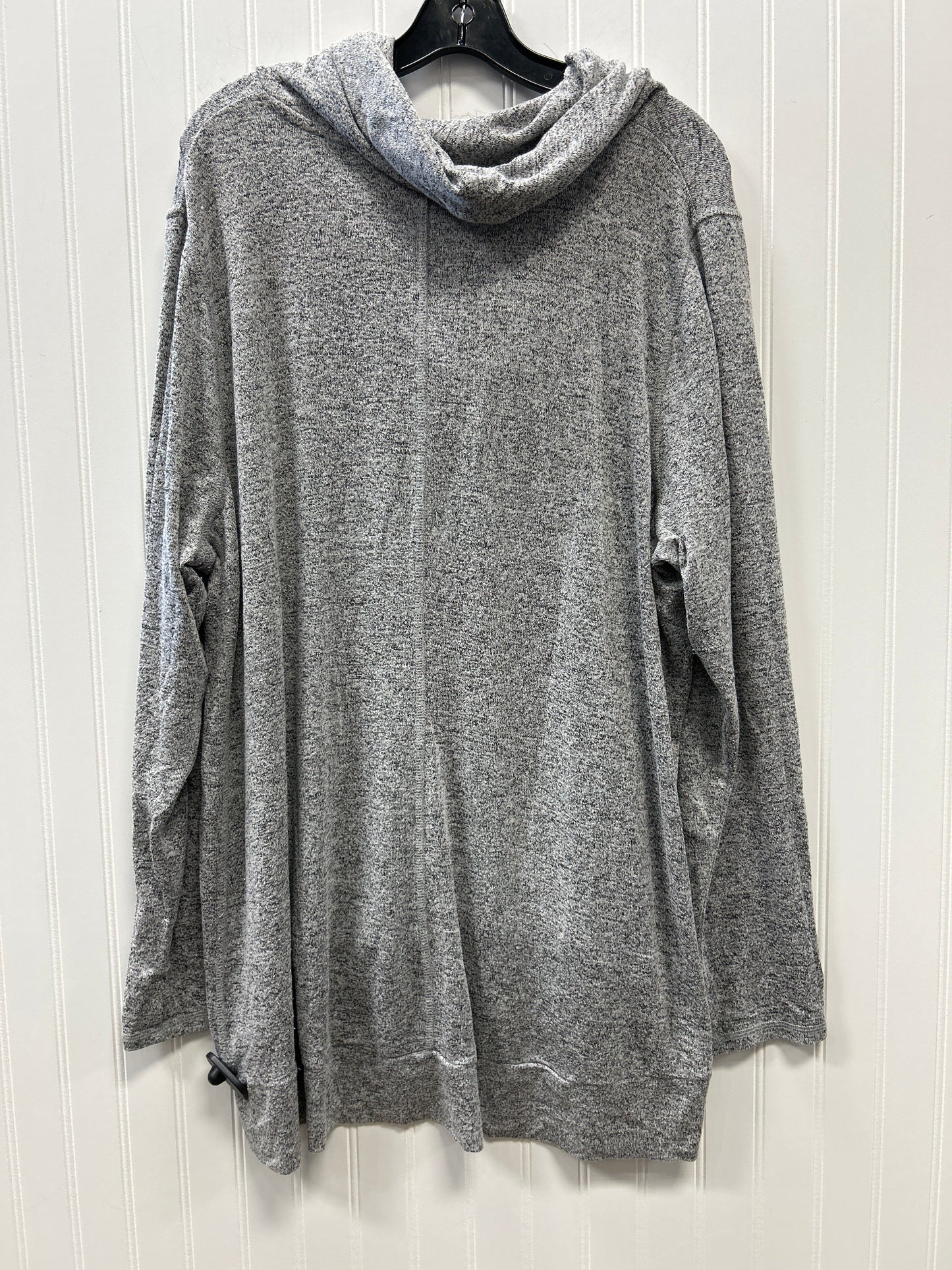 Top Ls By Livi Active In Grey, Size:2X