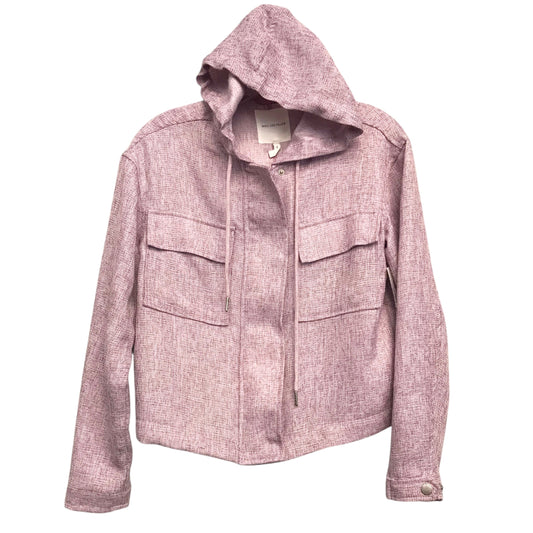 Jacket Moto By Avec Les Filles In Purple, Size:Xs