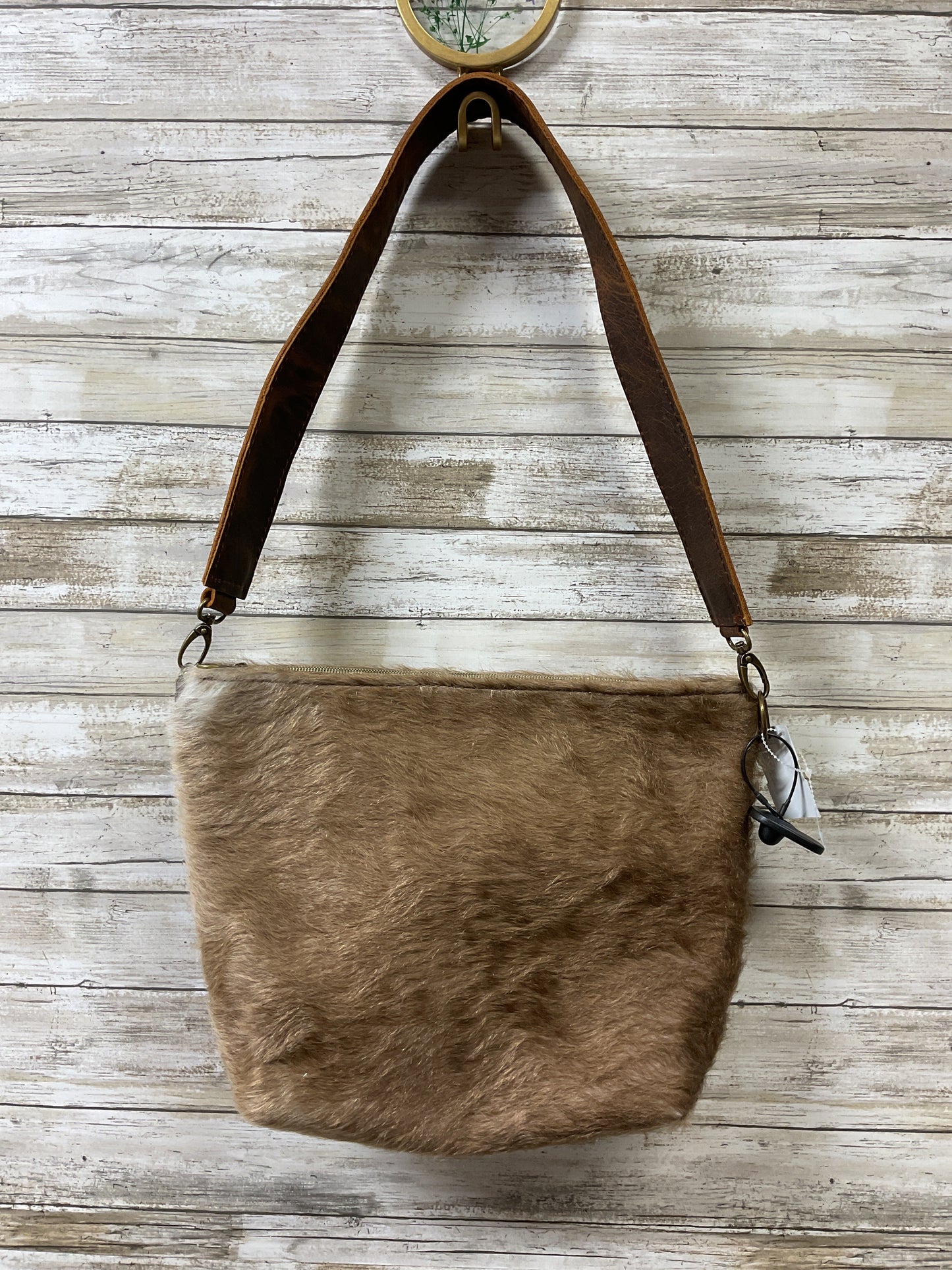 Handbag By Cmb In Brown, Size:Medium