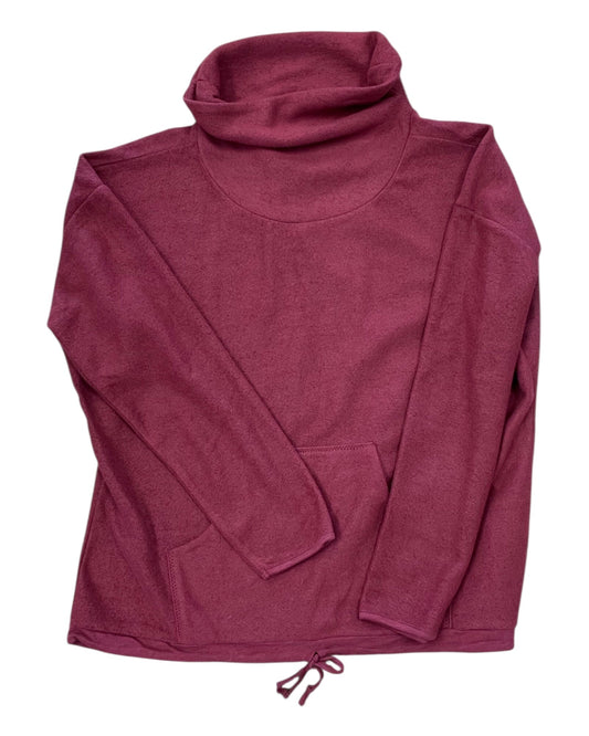 Sweatshirt Collar By Clothes Mentor In Pink, Size:L