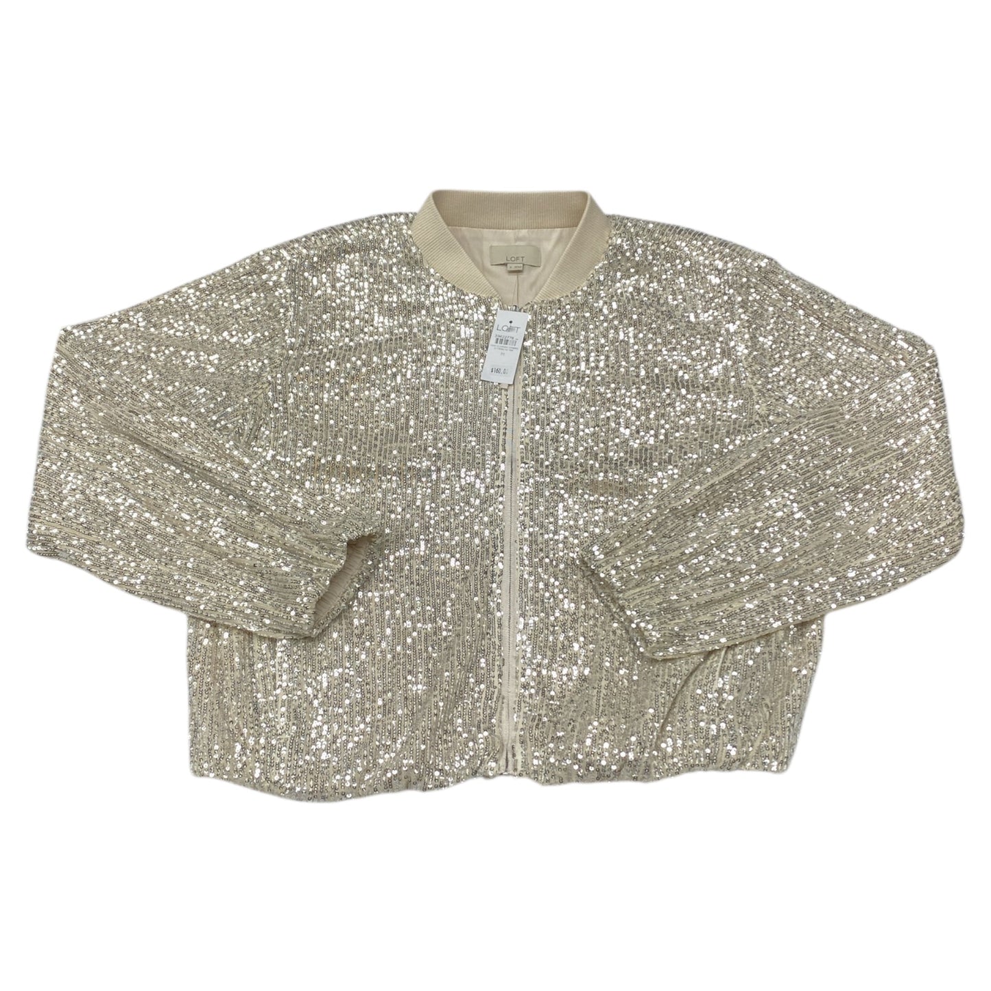 Jacket Other By Loft In Gold, Size:M