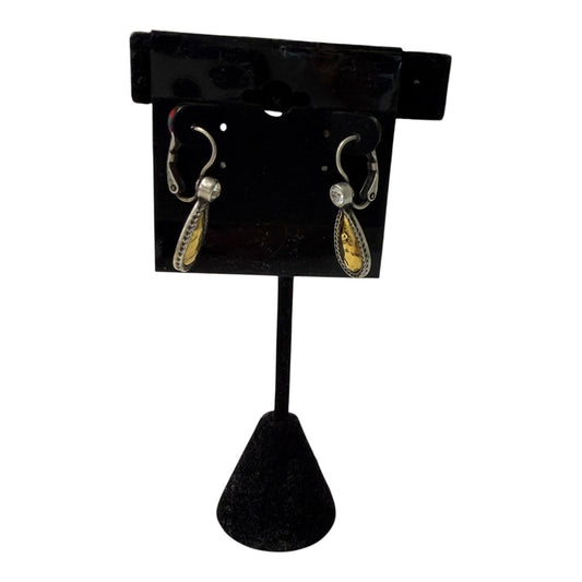 Earrings Dangle/Drop By Premier Designs In Silver & Yellow