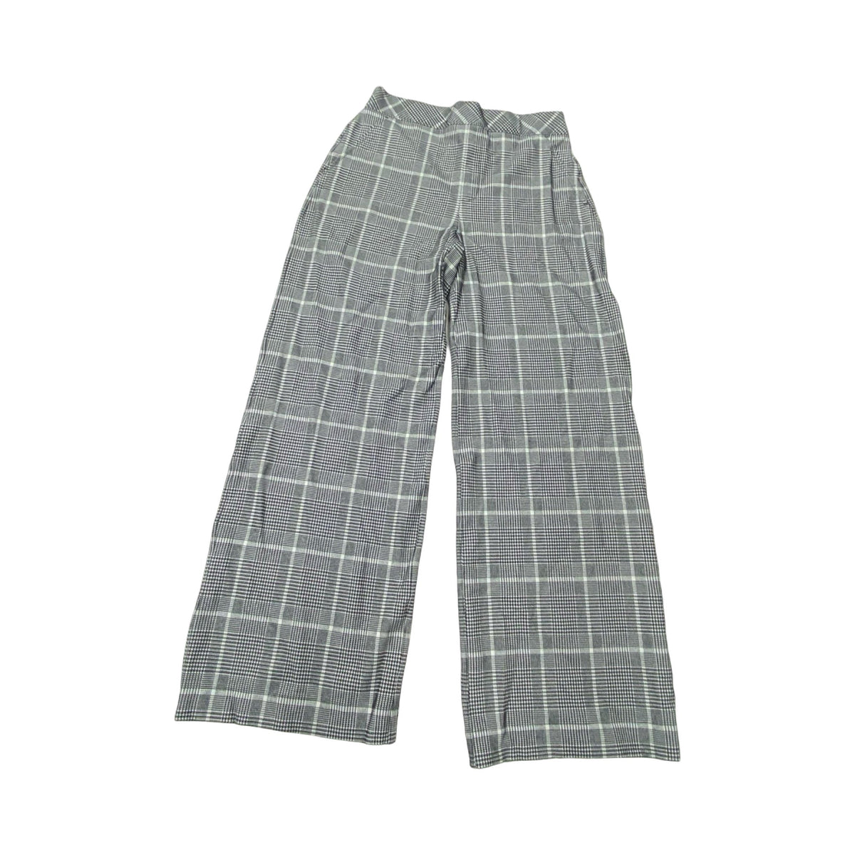 Pants Wide Leg By Spanx In Black & White, Size:M
