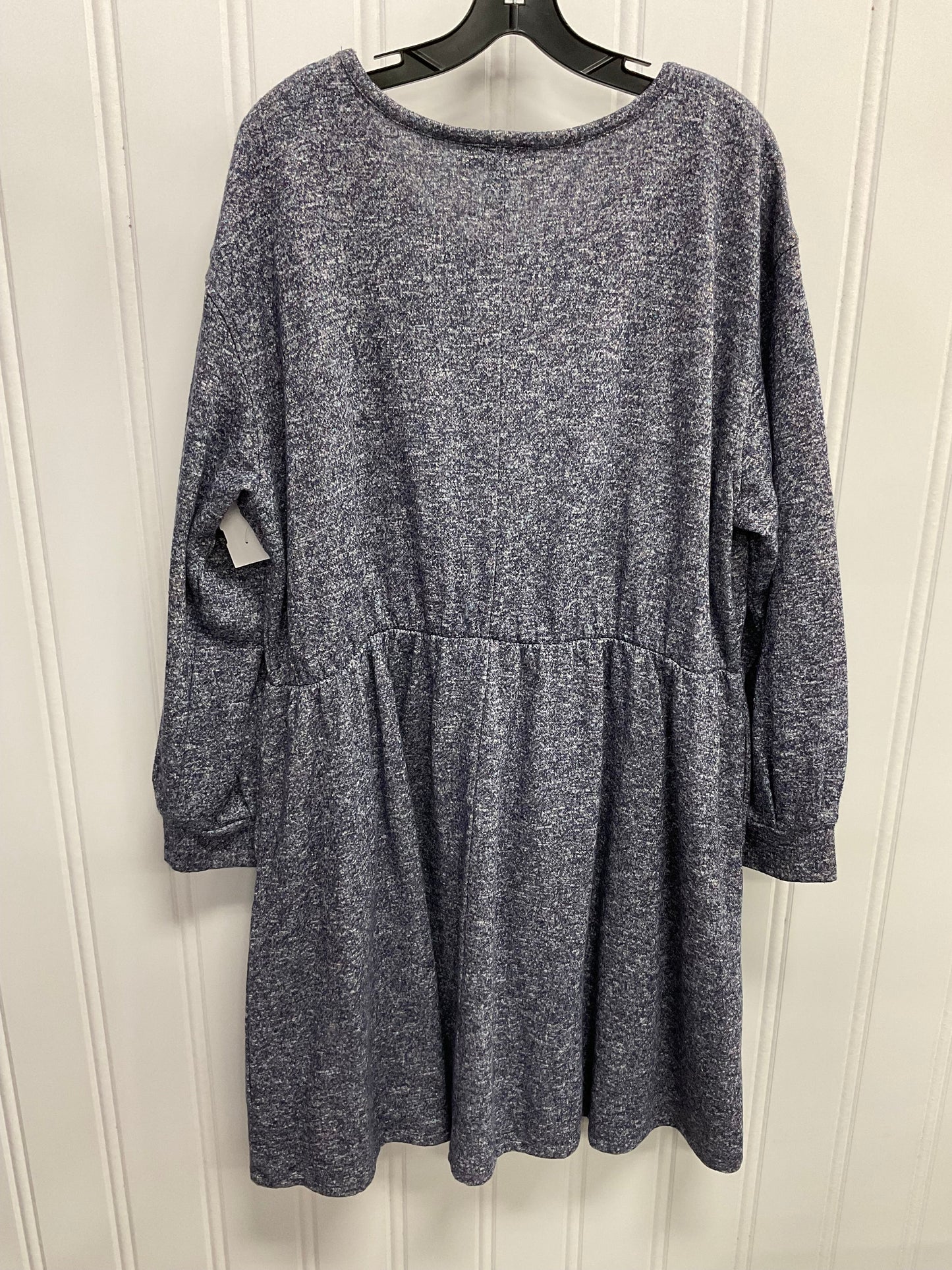 Dress Sweater By Lane Bryant In Blue, Size:2X