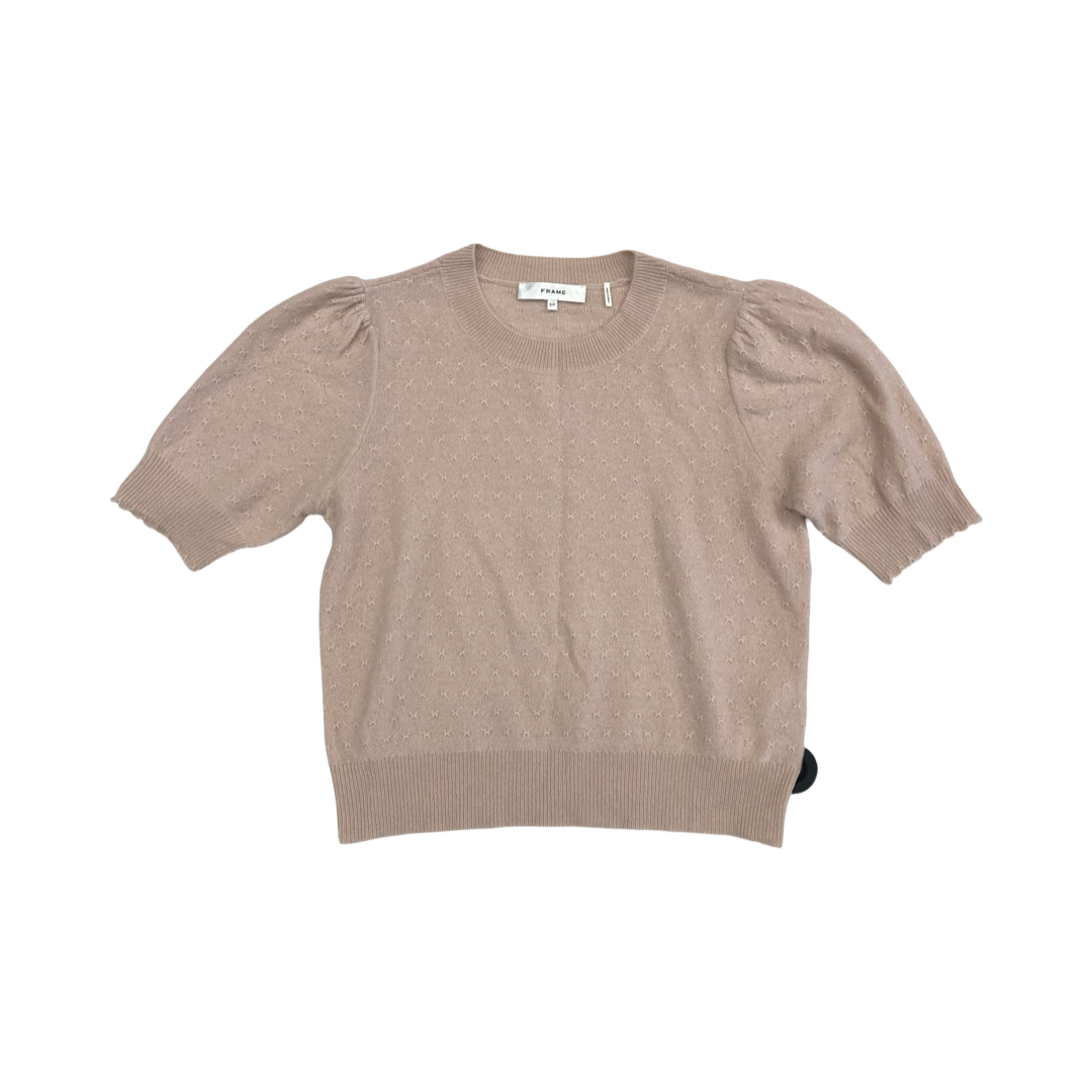 Sweater Cashmere By Frame In Pink, Size:S