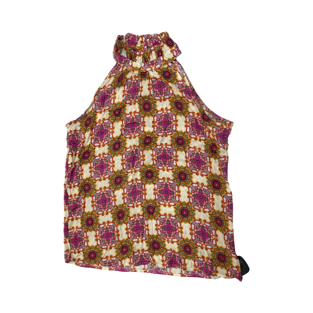 Top Sleeveless By Christian Siriano In Multi, Size:S