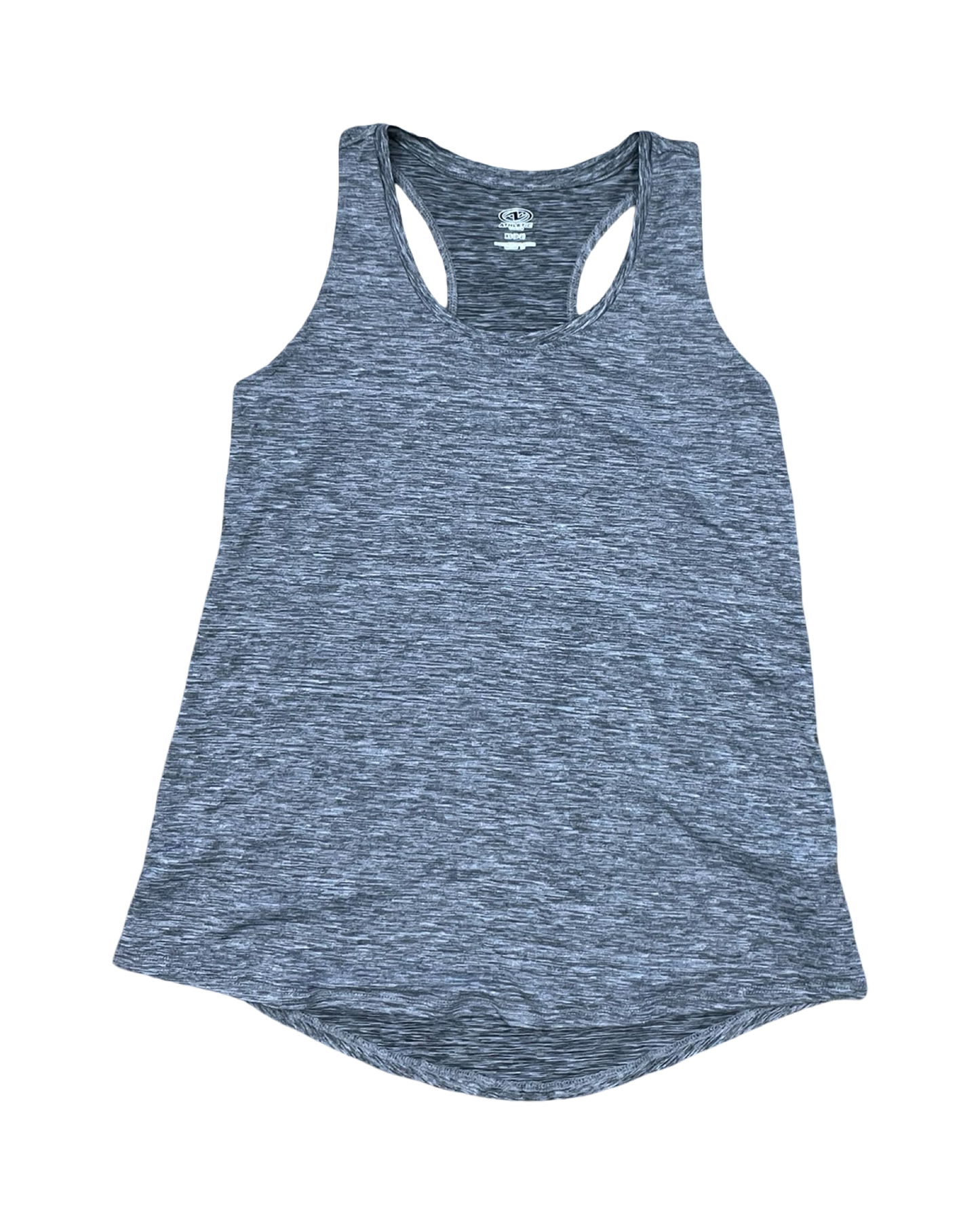 Athletic Tank Top By Athletic Works In Grey, Size:Xs