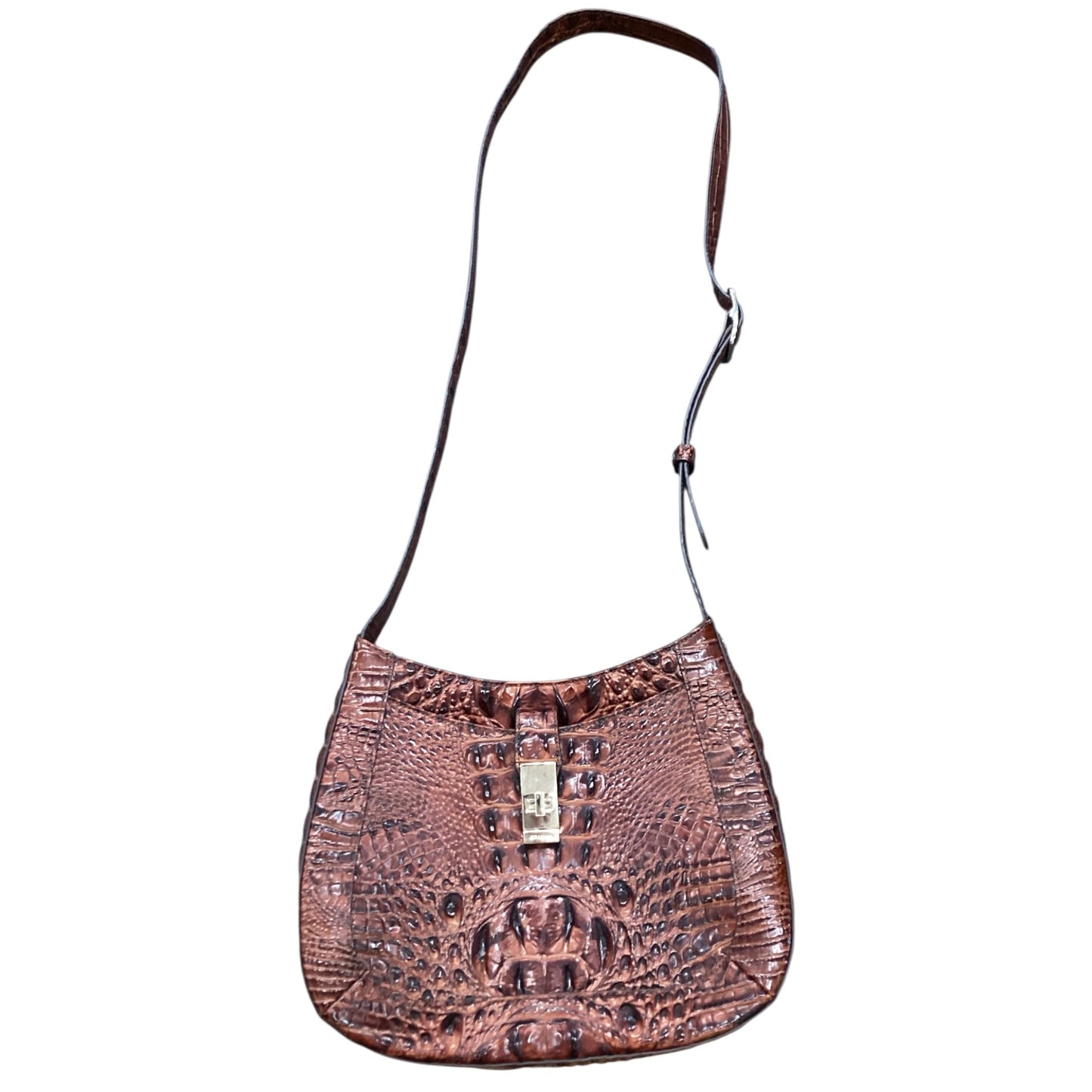 Handbag Designer By Brahmin In Animal Print, Size:Medium