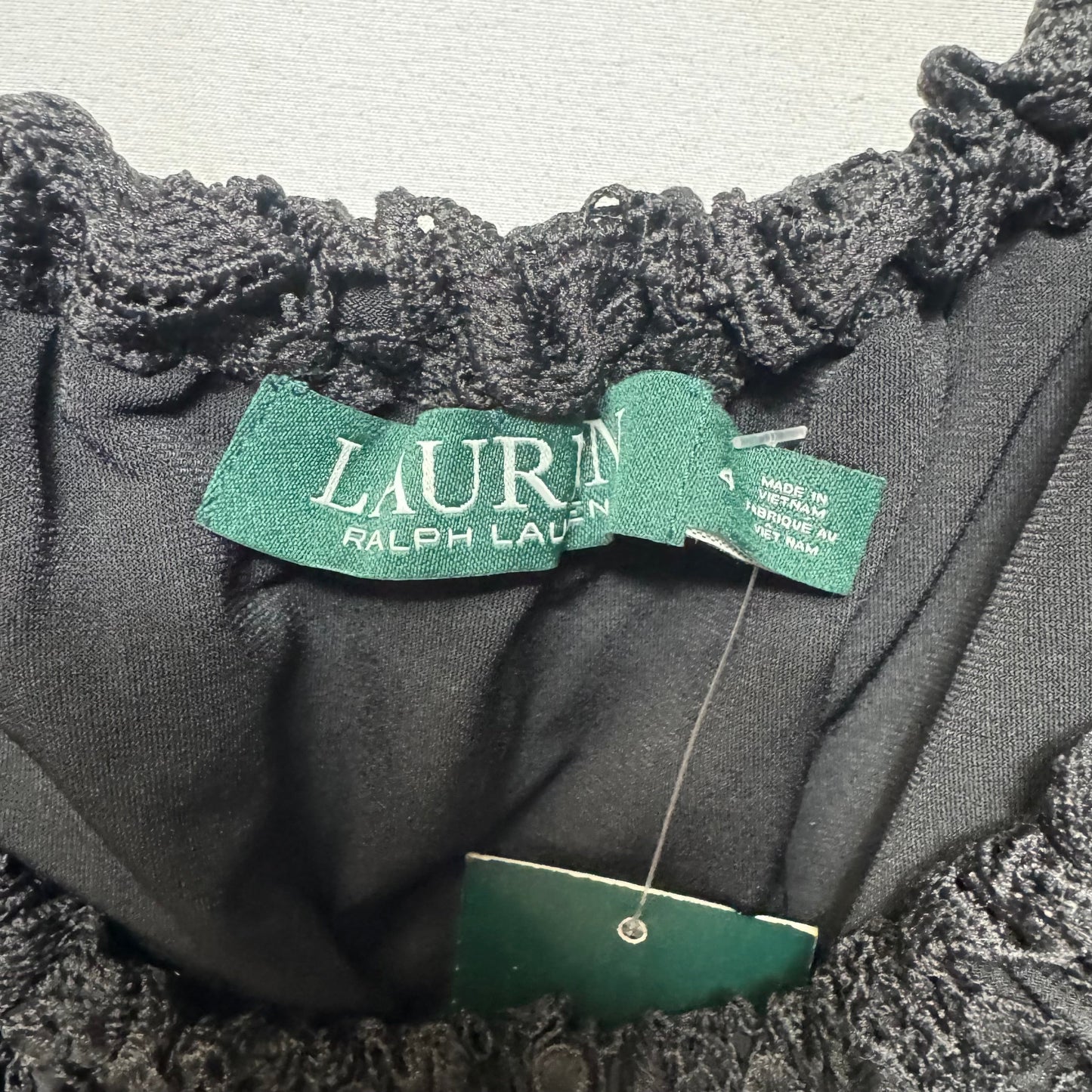 Dress Casual Short By Lauren By Ralph Lauren In Black, Size: 4