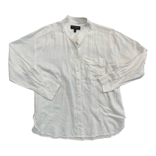 Top Ls By Banana Republic In White, Size:L