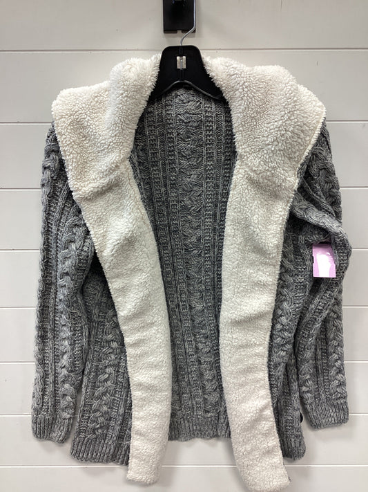 Sweater Cardigan By Cmc In Grey, Size:M