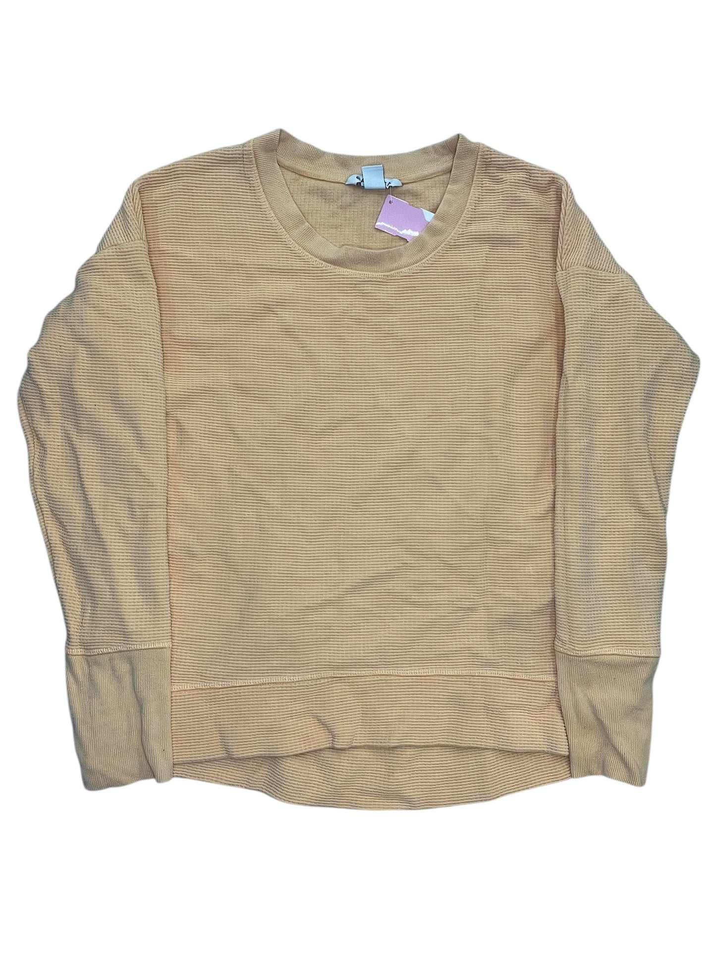 Sweatshirt Crewneck By Athleta In Orange, Size:L