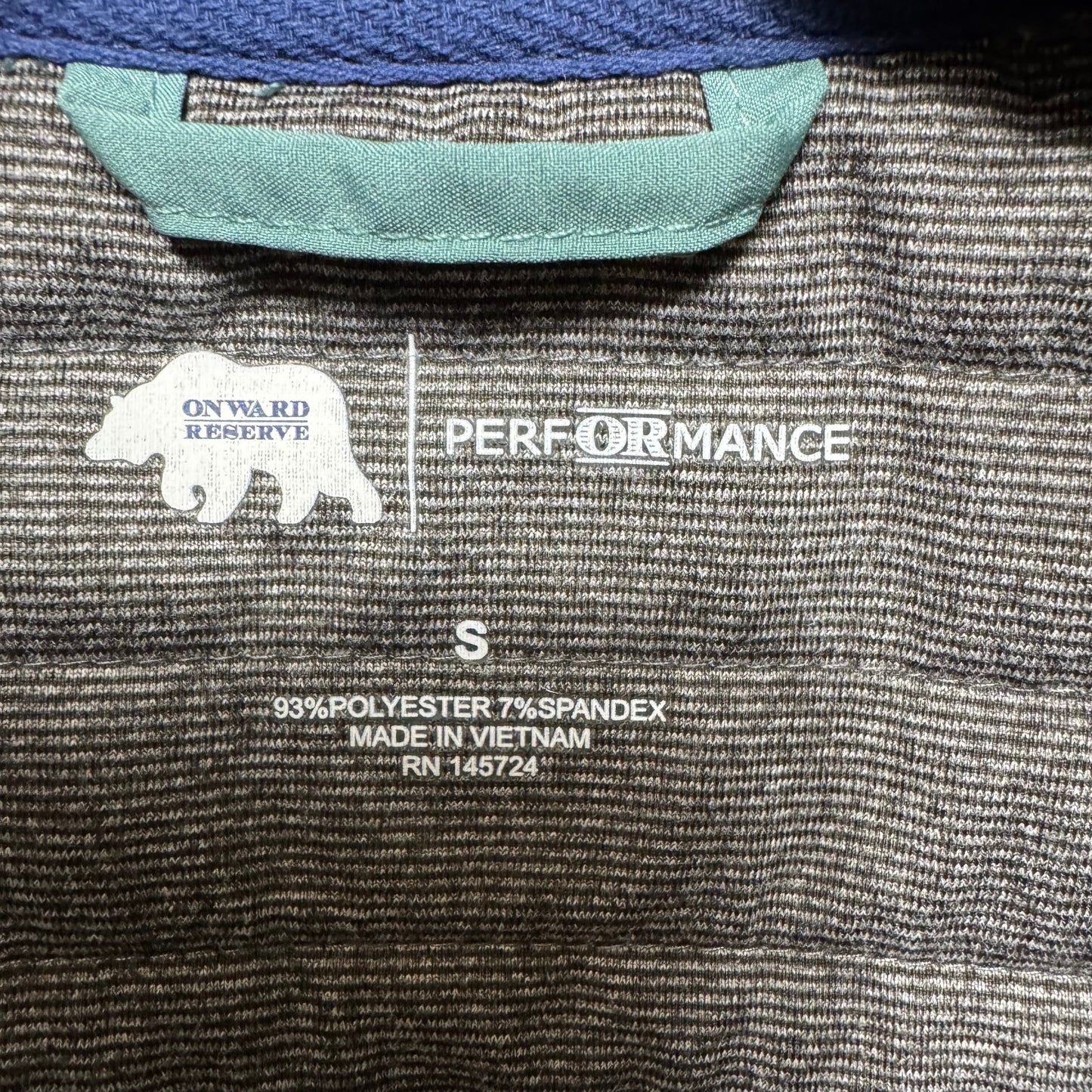 Crosby Vest By onward reserve In Sea Pine, Size: S