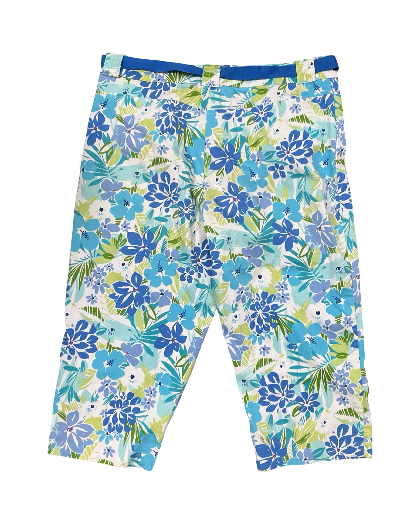 Pants Cropped By White Stag In Blue & White, Size:18