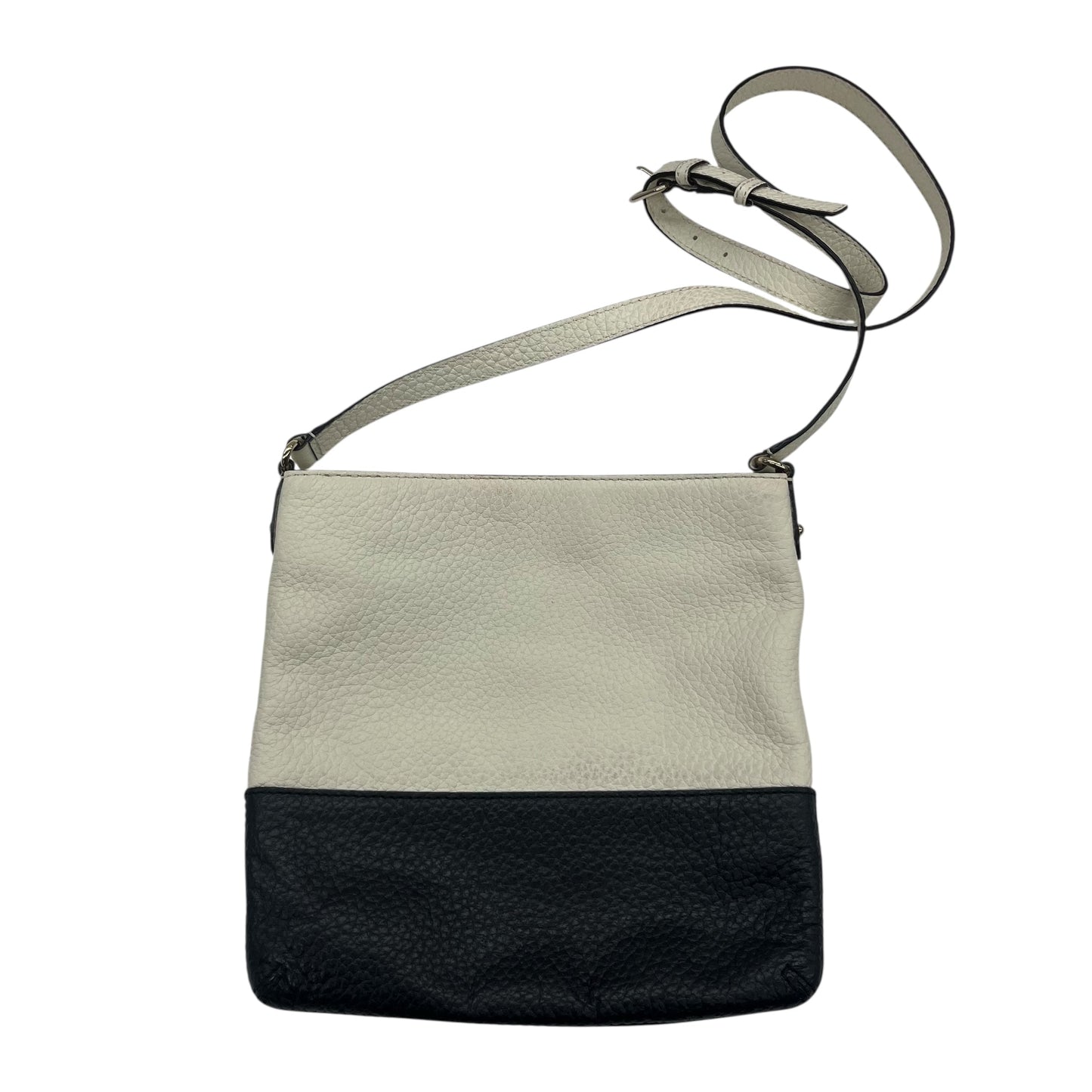 Crossbody Designer By Kate Spade In Black & Cream, Size:Medium