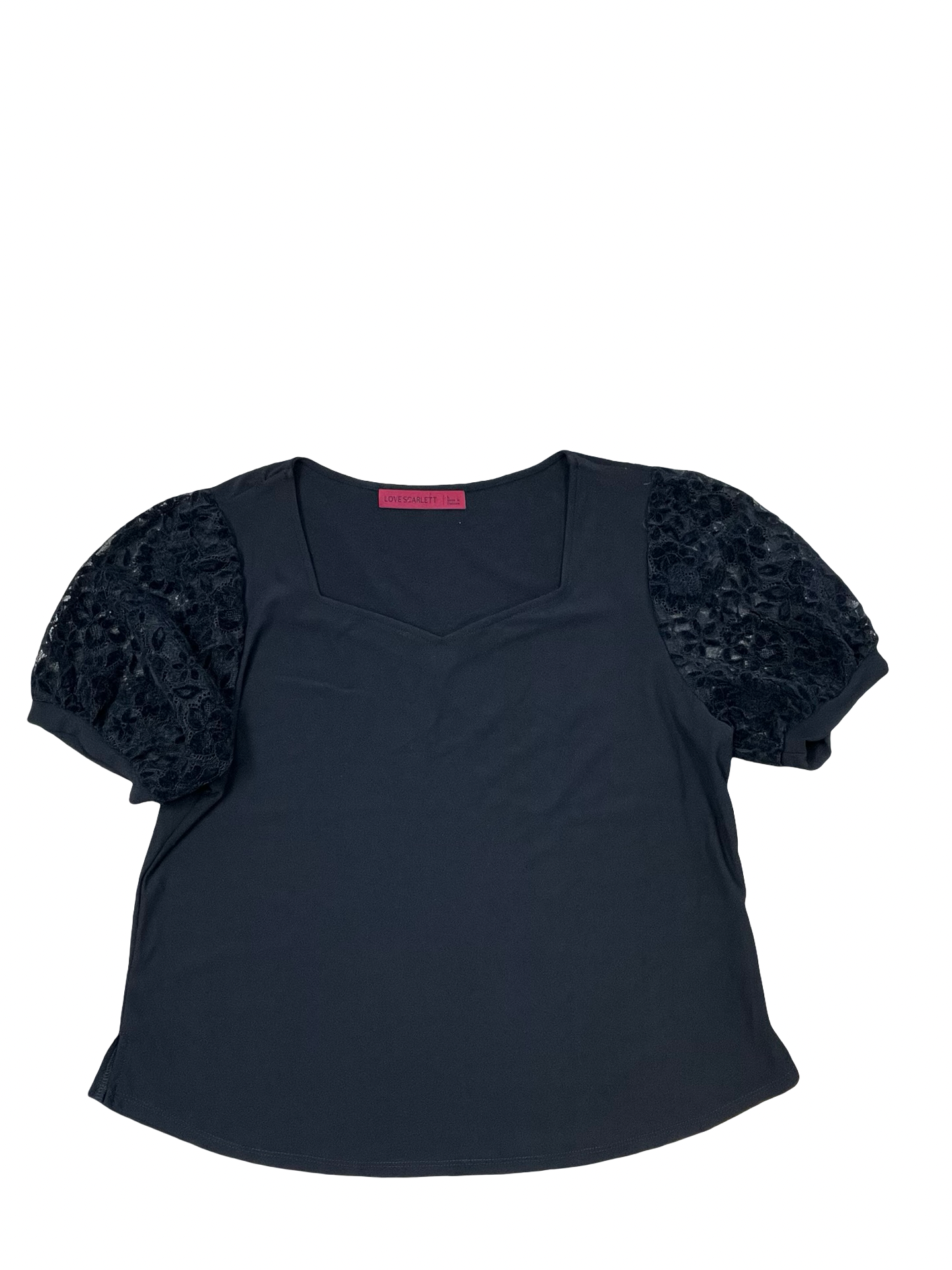 Top Ss By Love Scarlett In Black, Size:L