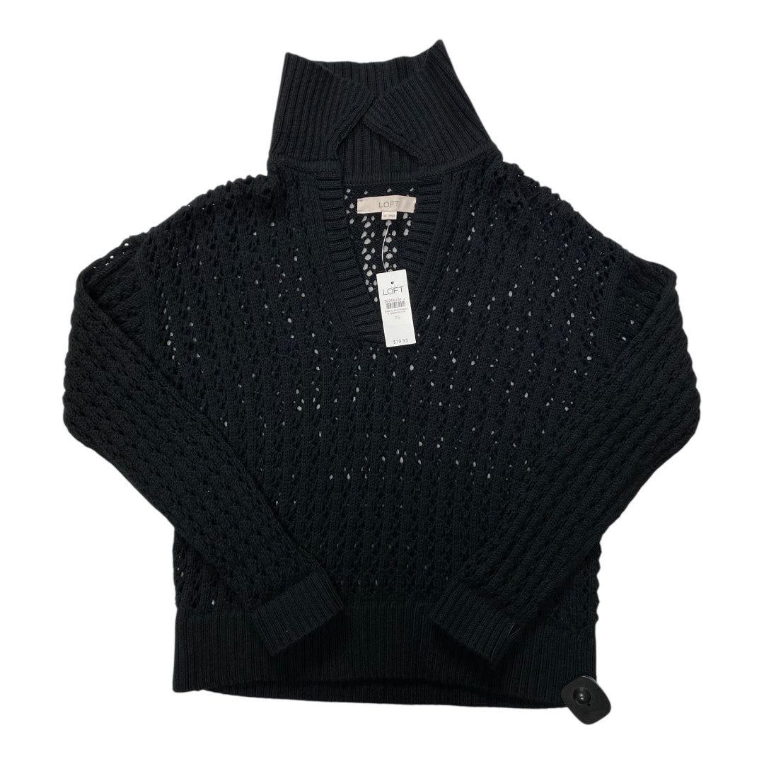 Sweater By Loft In Black, Size:Xs