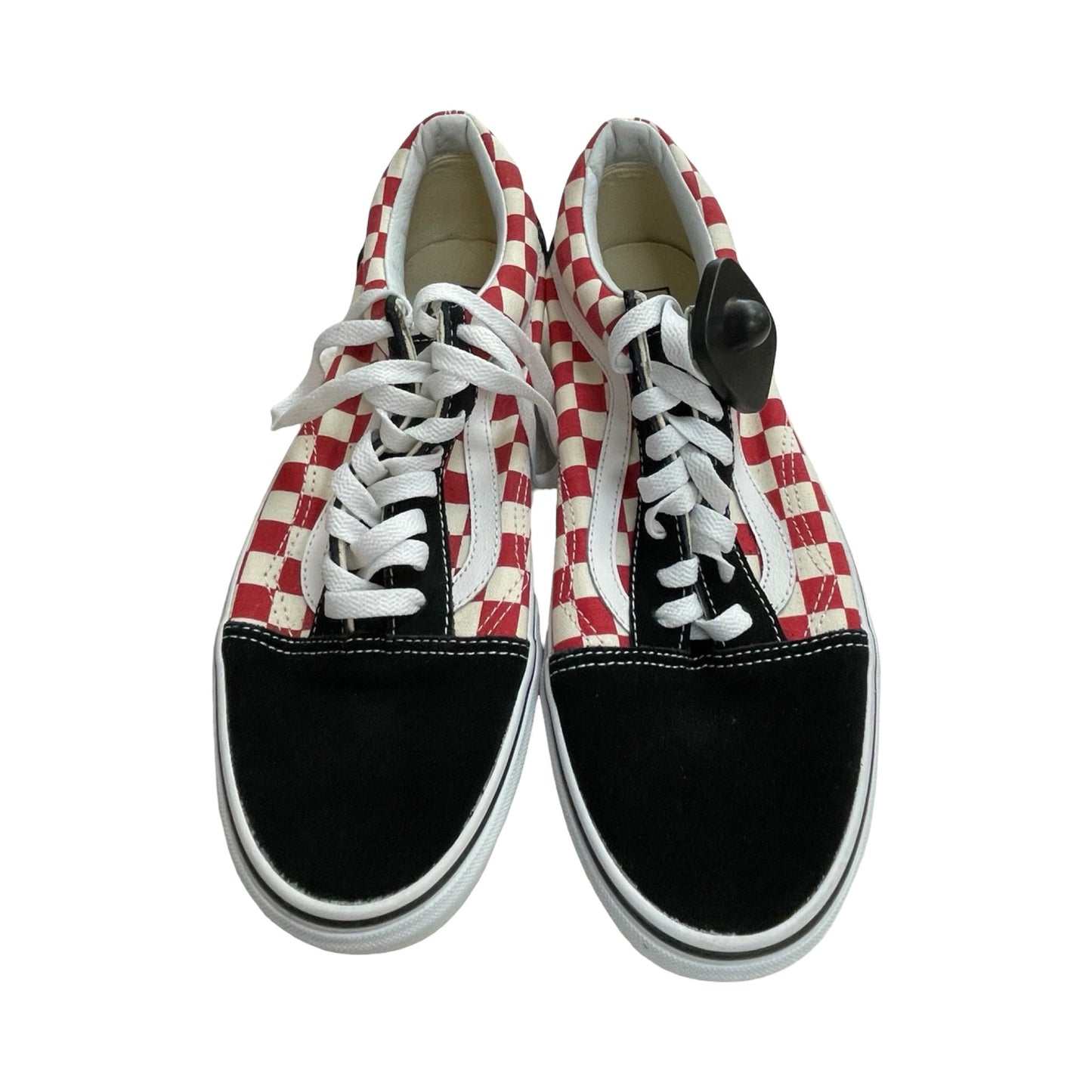 Shoes Athletic By Vans In Red & White, Size:11