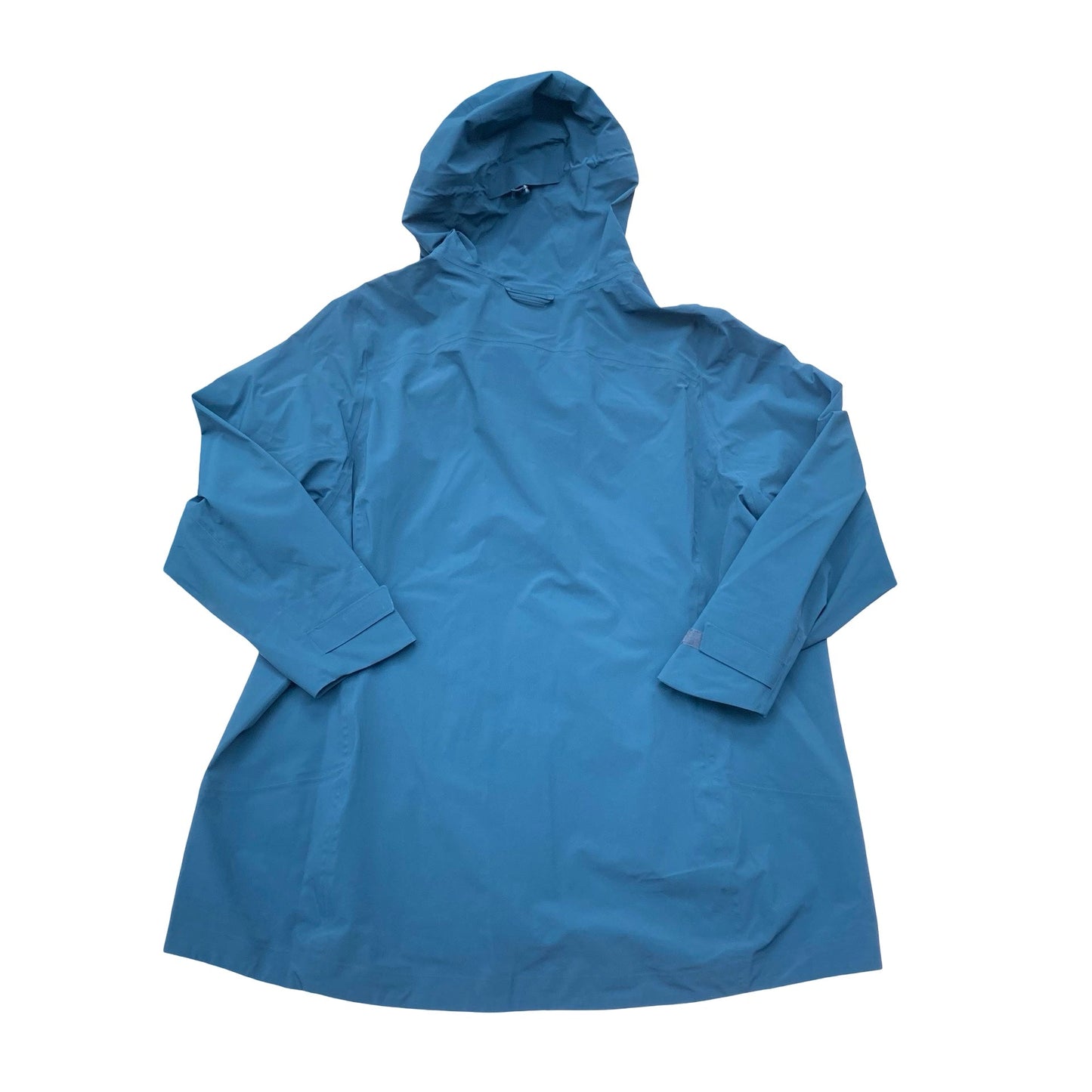 Coat Raincoat By Duluth Trading In Teal, Size:2X