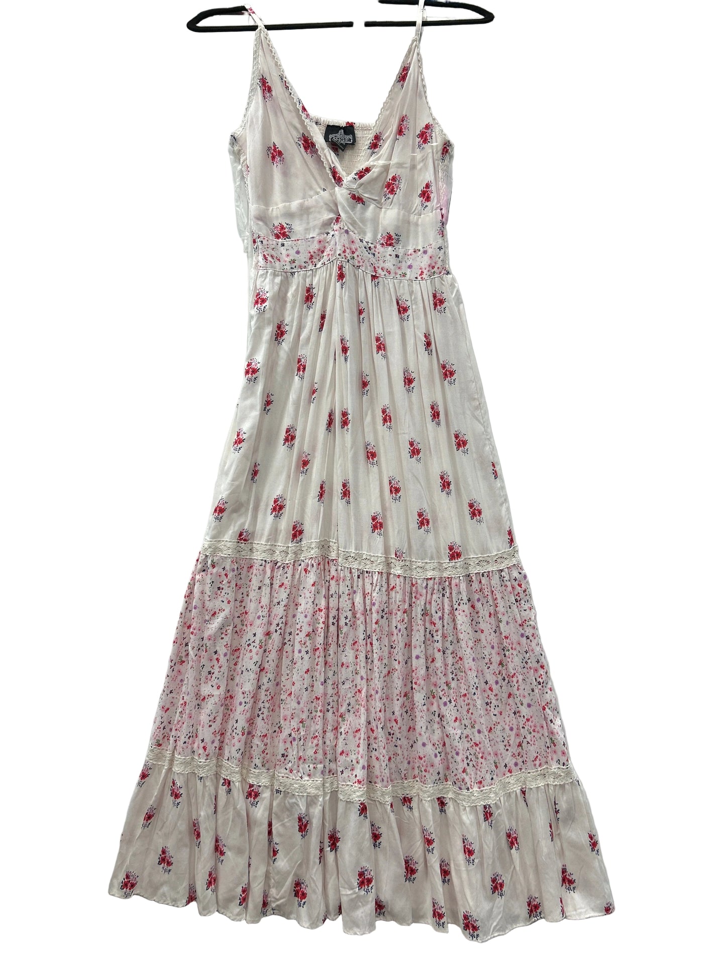 Dress Casual Maxi By Angie In Floral Print, Size:Xl