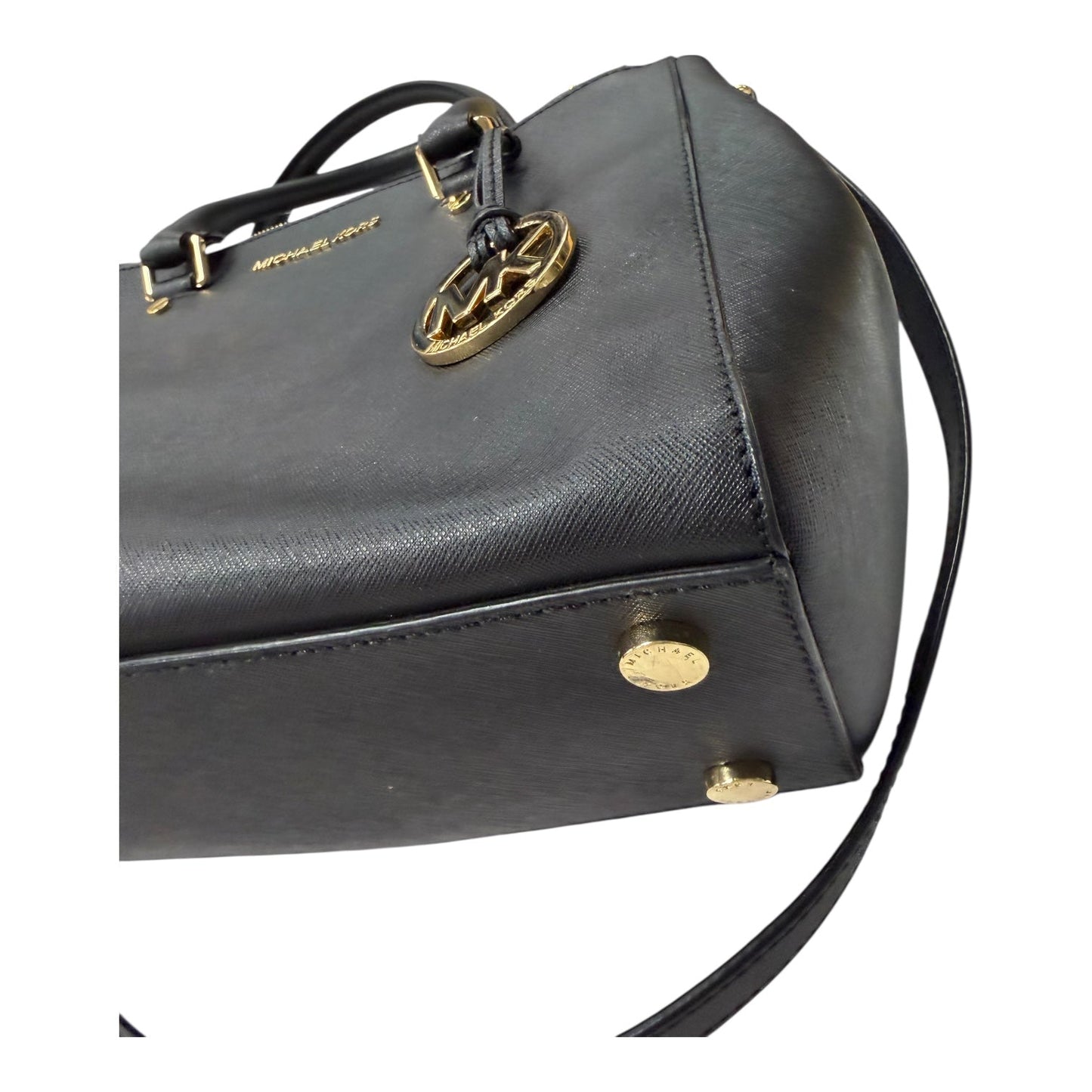 Handbag Designer By Michael Kors In Black, Size:Large