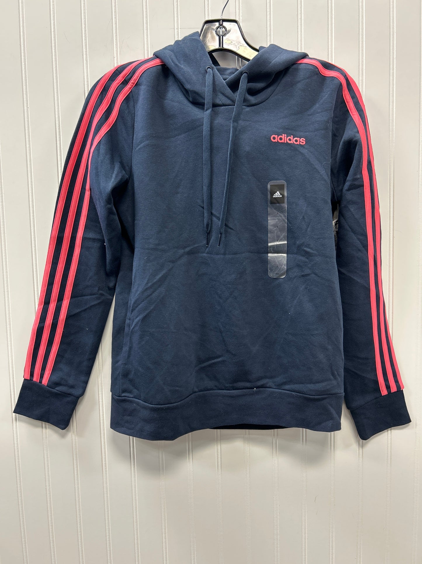 Sweatshirt Hoodie By Adidas In Navy, Size:S