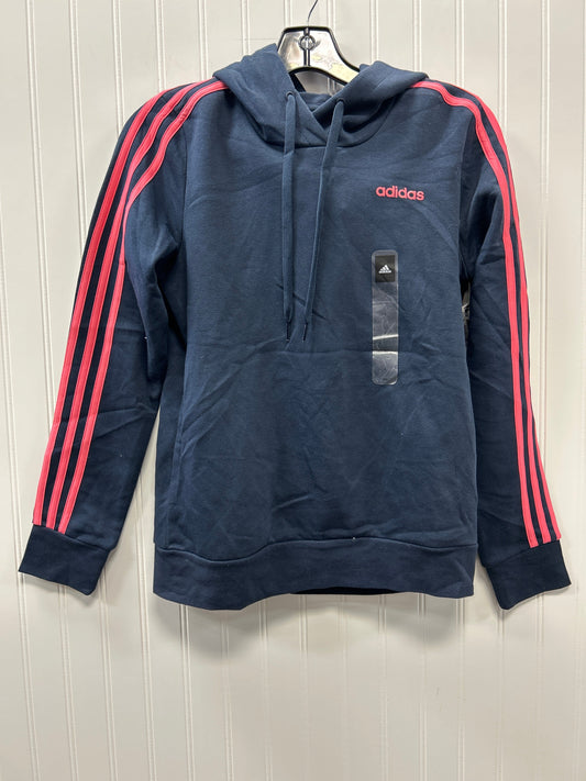 Sweatshirt Hoodie By Adidas In Navy, Size:S
