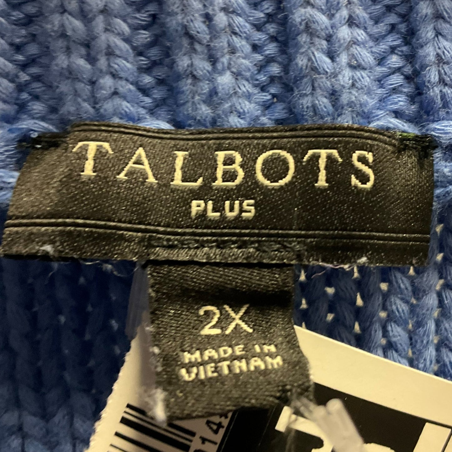 SWEATER by TALBOTS In BLUE, Size: 2X