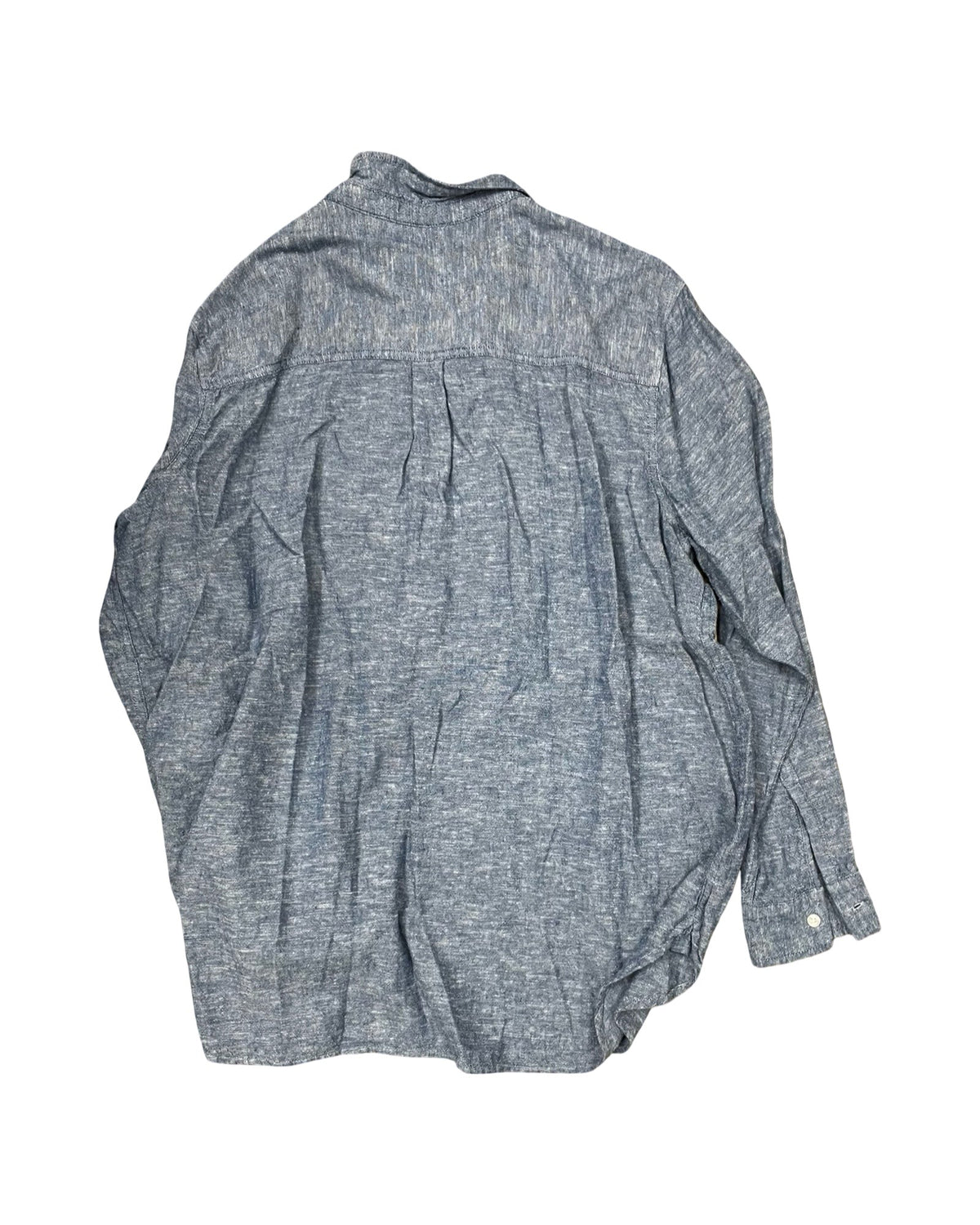 Blouse Ls By Gap In Blue, Size:1X