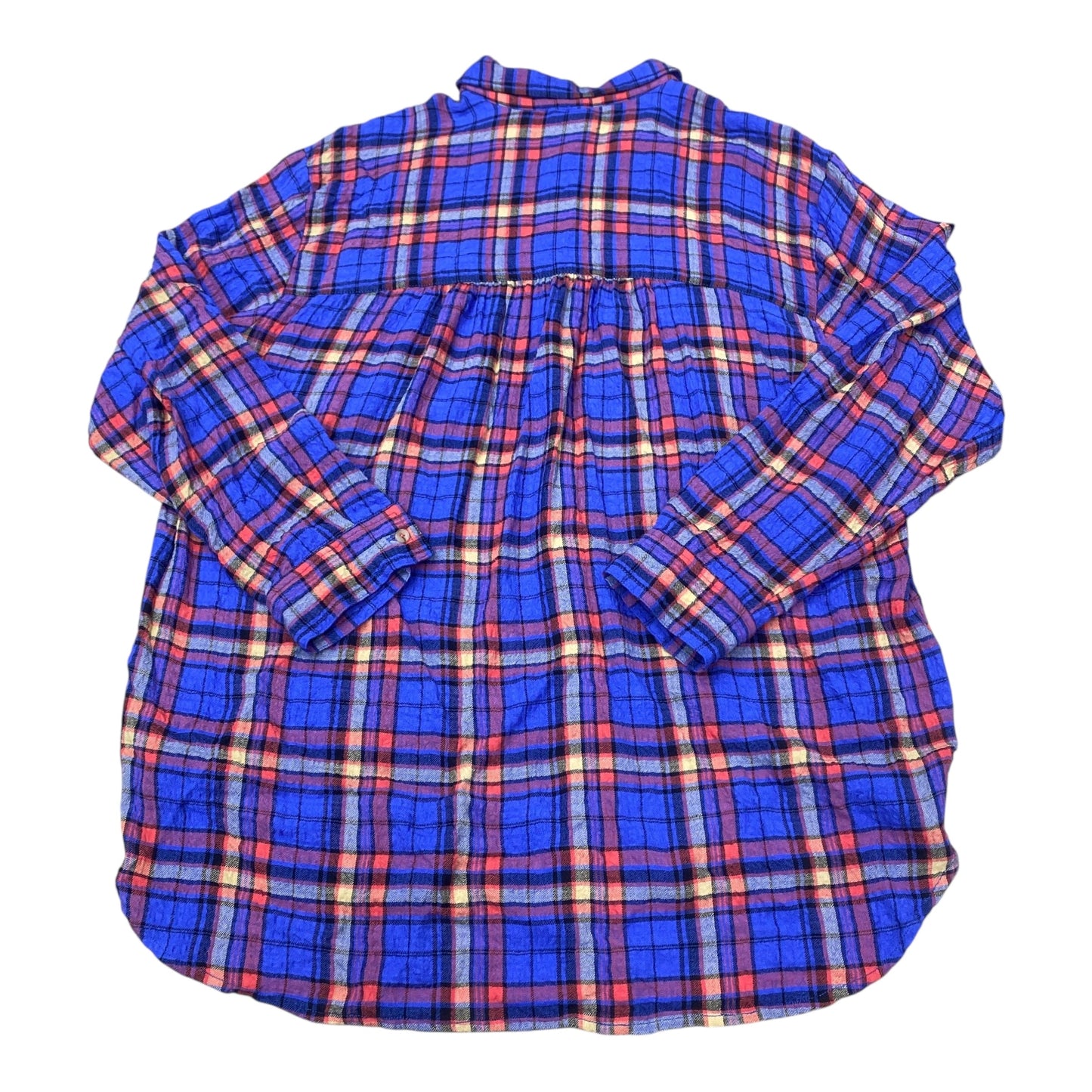 Top Ls By Pilcro In Plaid Pattern, Size:Xl