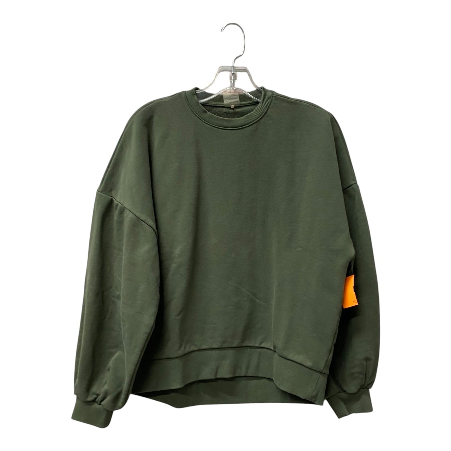 Athletic Top Ls Crewneck By Calia In Green, Size:S