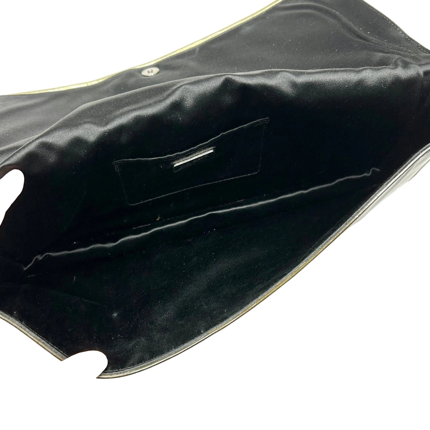 Clutch Luxury Designer By Prada, Size: Large