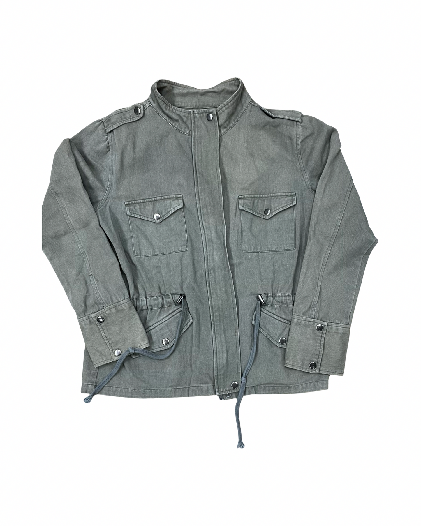 Jacket Other By Clothes Mentor In Green, Size:M