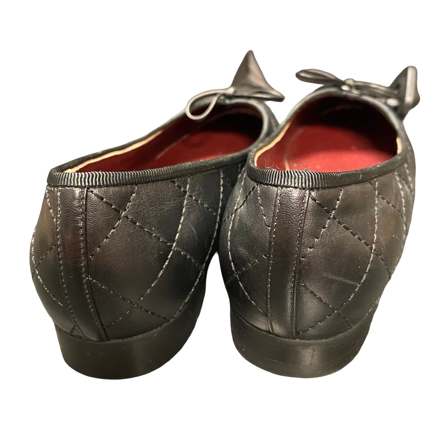 Shoes Luxury Designer By Chanel In Black, Size:7.5