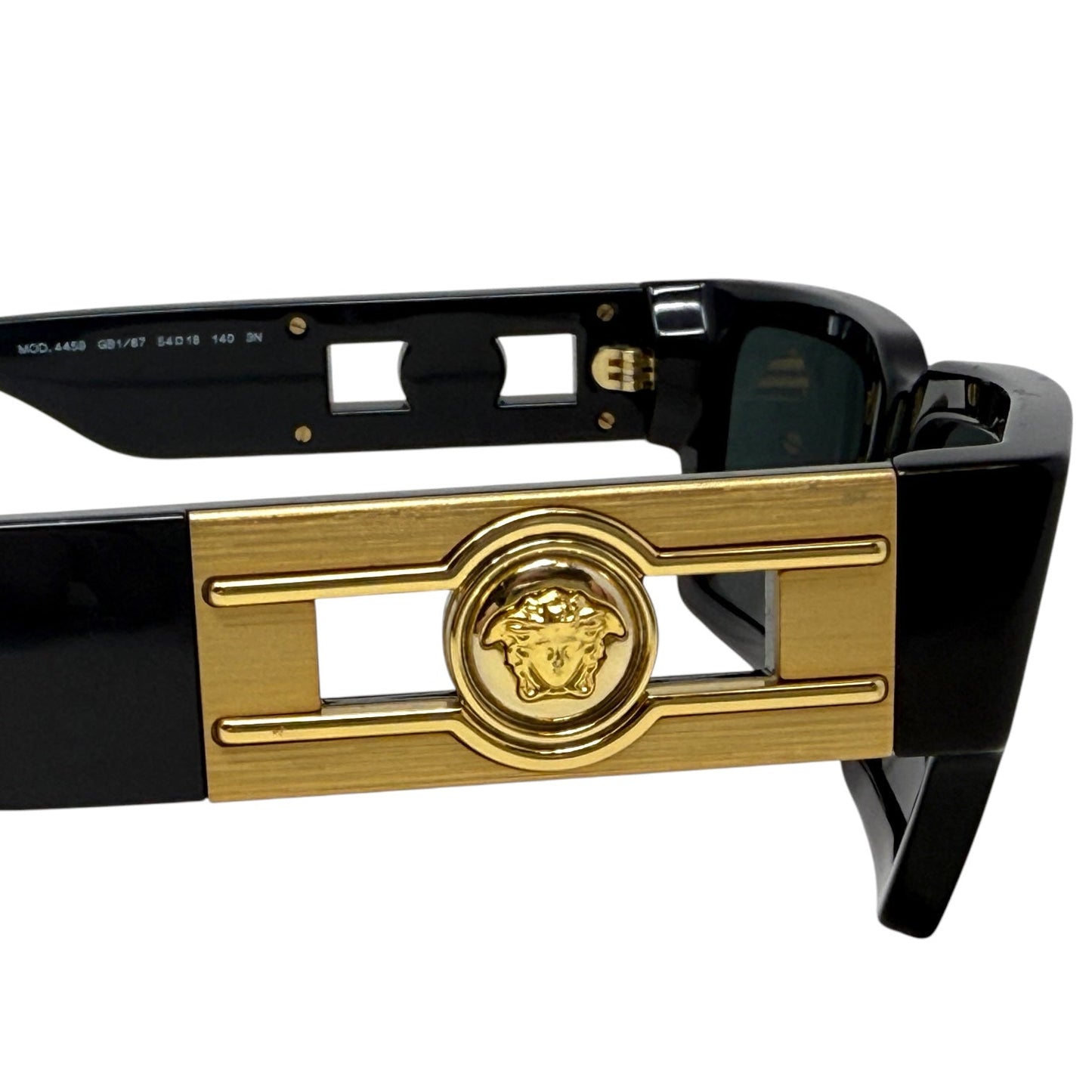 Medusa Deco Acetate Frame 4459 54 MM Sunglasses Luxury Designer By Versace