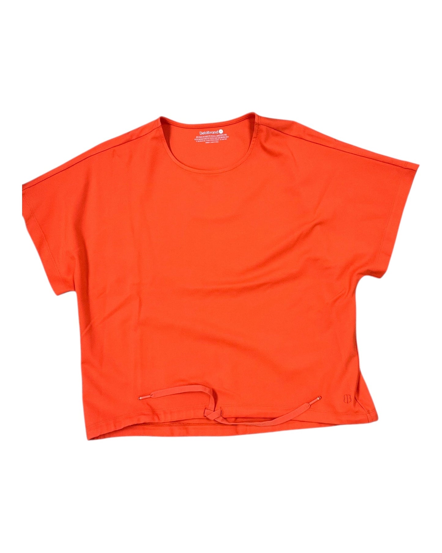 Top Ss By Betabrand In Orange, Size:M