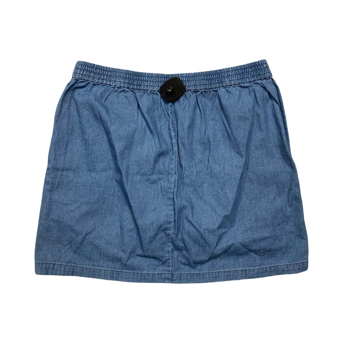 Skirt Mini & Short By J. Crew In Blue Denim, Size:L