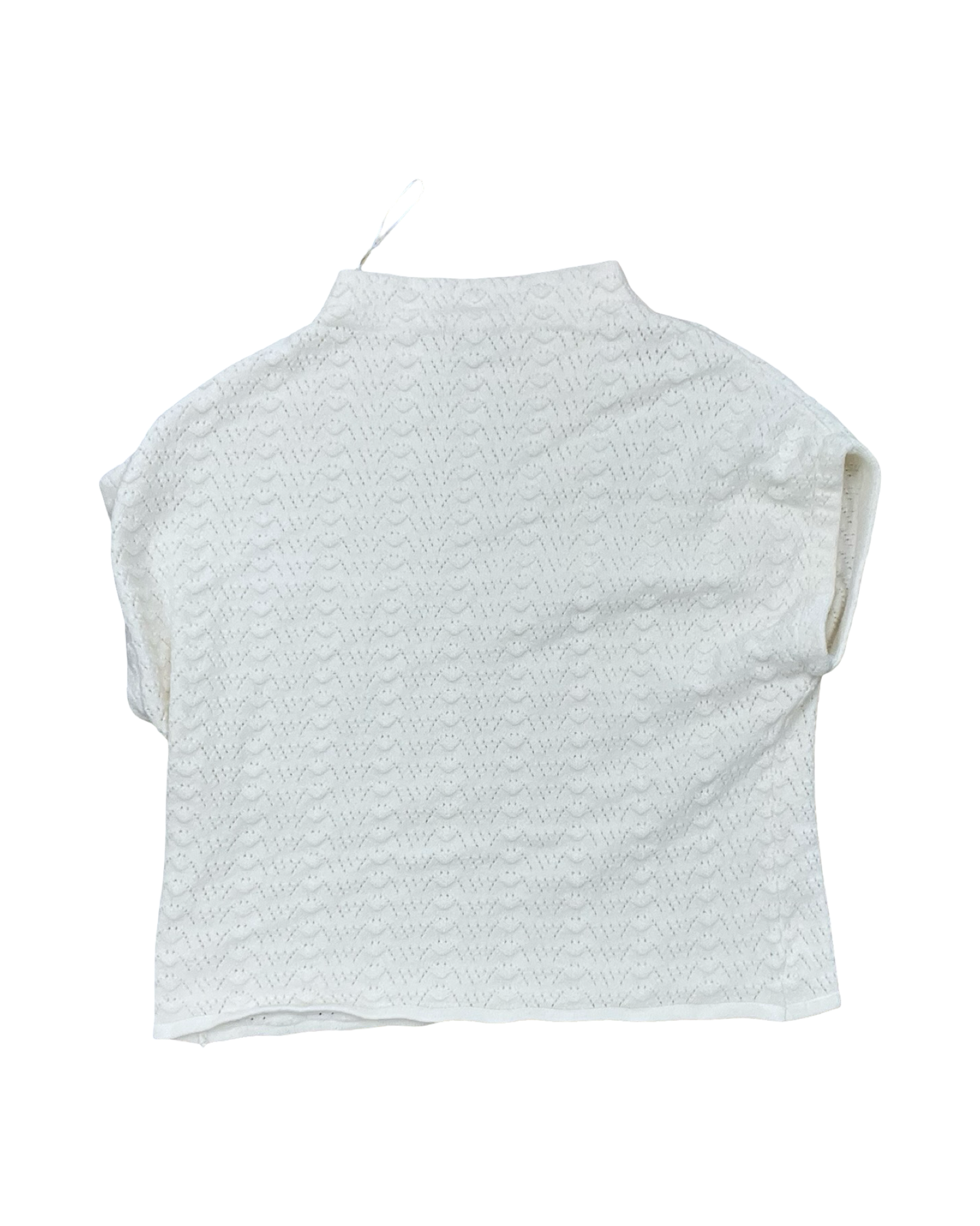Top Ss By Liz Claiborne In Cream, Size:L