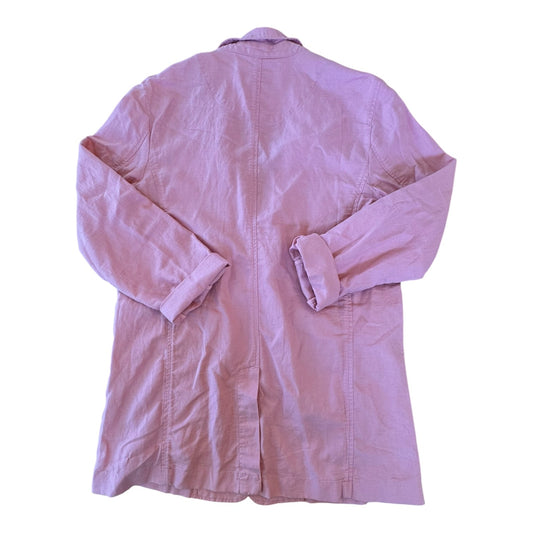 Blazer By Gap In Pink, Size:L Tall